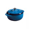 4.5 Qt. Blue Enameled Cast Iron Dutch Oven